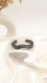 Smokey Crest Resin Bangle